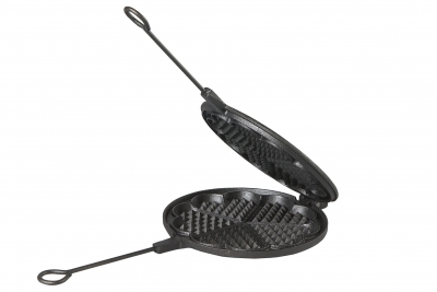 Cast iron Waffle iron, heart-shaped Ø 21 cm Skeppshult