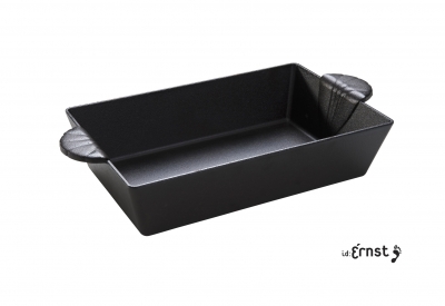 Four et plat à gratin en fonte 1,5 litre, 24 x 15 x 6 cm - id;Ernst ® Skeppshult