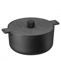 Cast iron Casserole 5 liter with cast iron lid - 