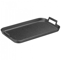 Gusseisen Grill-Platte 40 x 25 cm- 