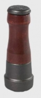 Skeppshult Peppermill 18 cm. Legno di faggio svedese e ghisa. Mulino in ceramica con regolazione a gradino