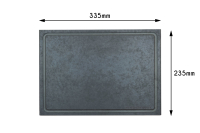 pro planche classic (335x235x6mm) Schneidebrett aus Papier / kein Mikroplastik mehr
